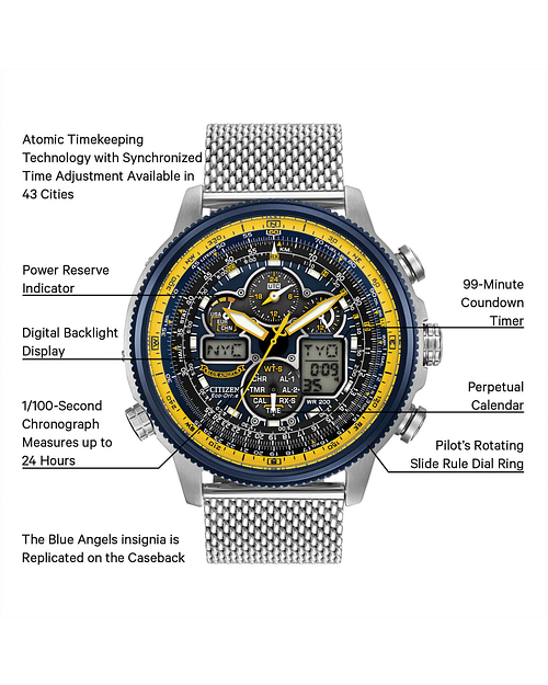 Promaster Navihawk A T Men s JY8031 56L Atomic Timekeeping Watch